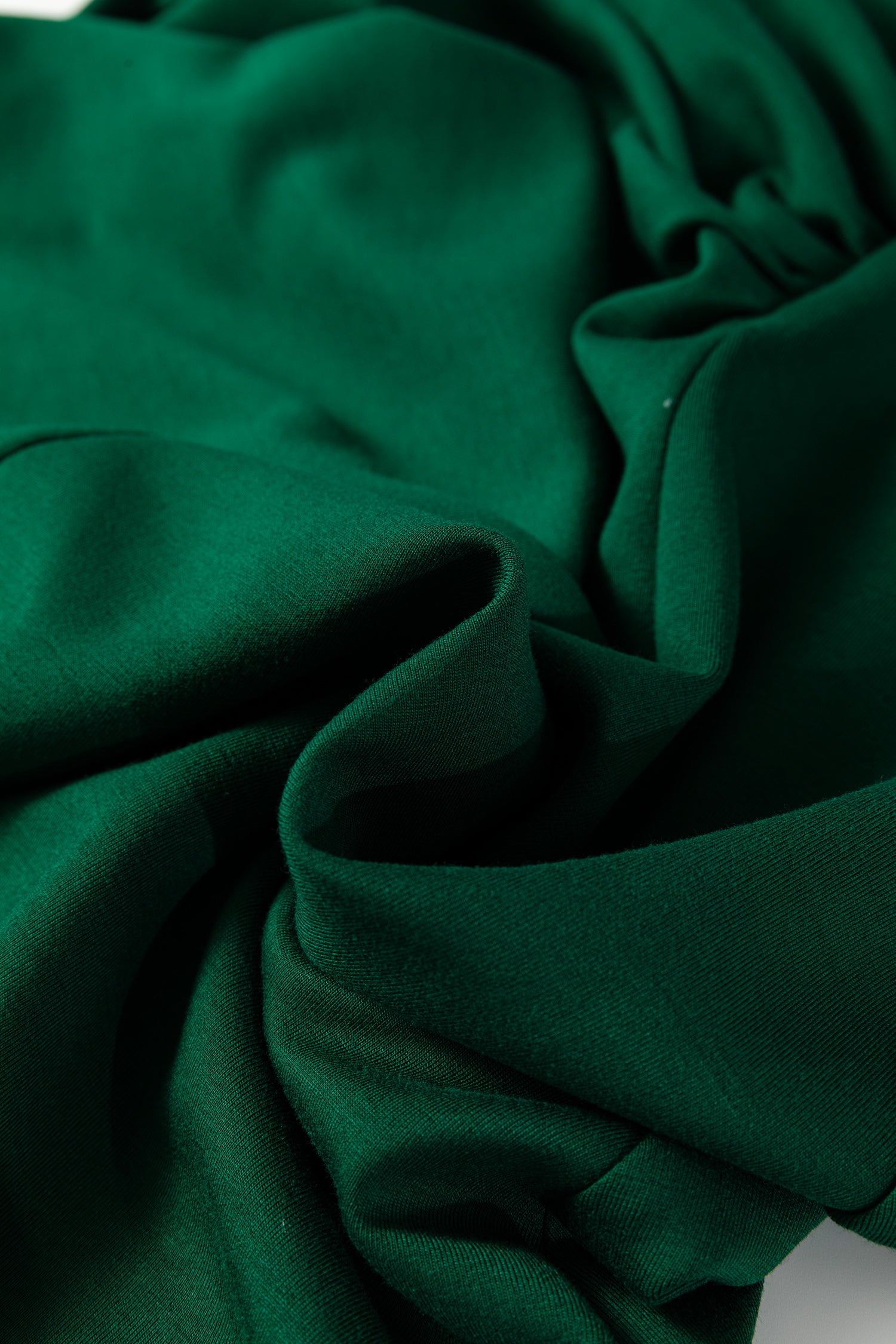 Blackish Green Solid Color Round Neck Ruched Detail Sleeveless Mini Dress