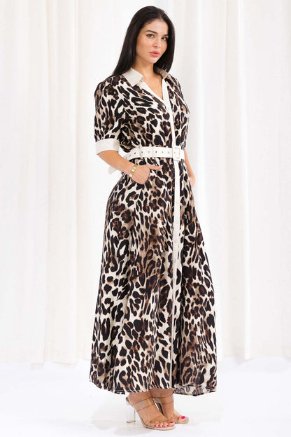 Animal Print Dress
