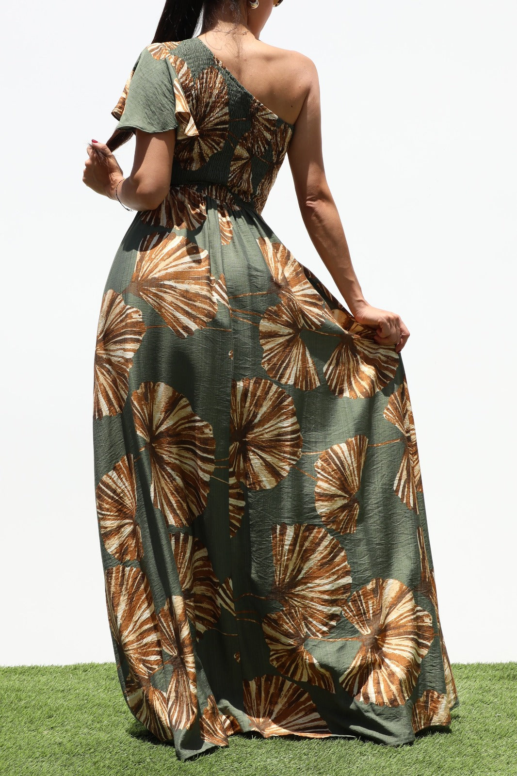 Top One Shoulder Maxi Dress