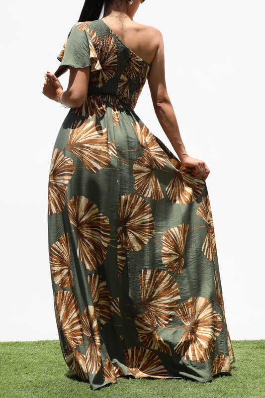 Top One Shoulder Maxi Dress