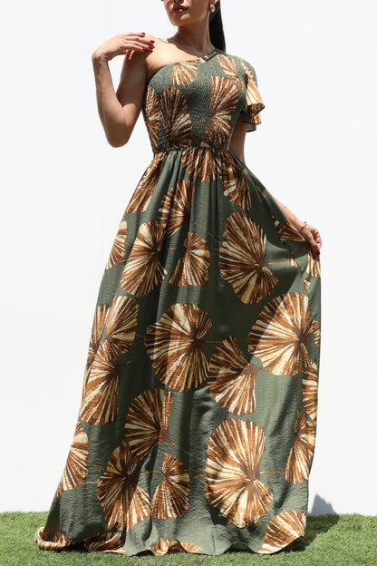 Top One Shoulder Maxi Dress