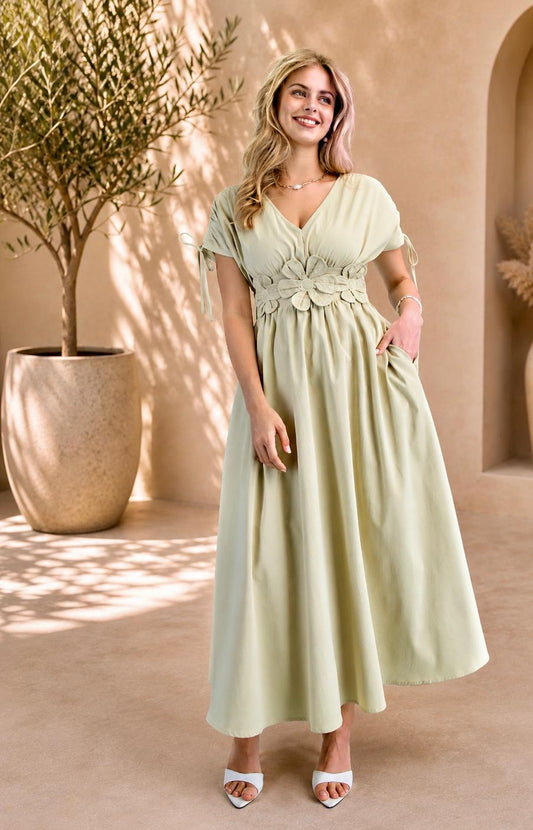 Elegant Maxi soft Green