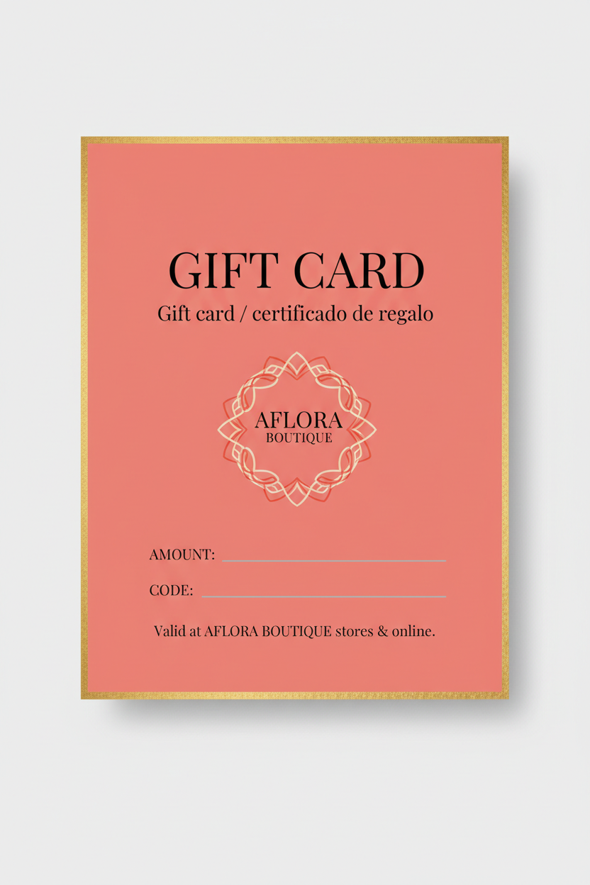 Tarjeta de regalo AFLORA BOUTIQUE